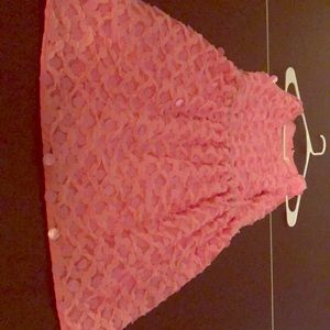 Pink Cat & Jack, knee high dress.